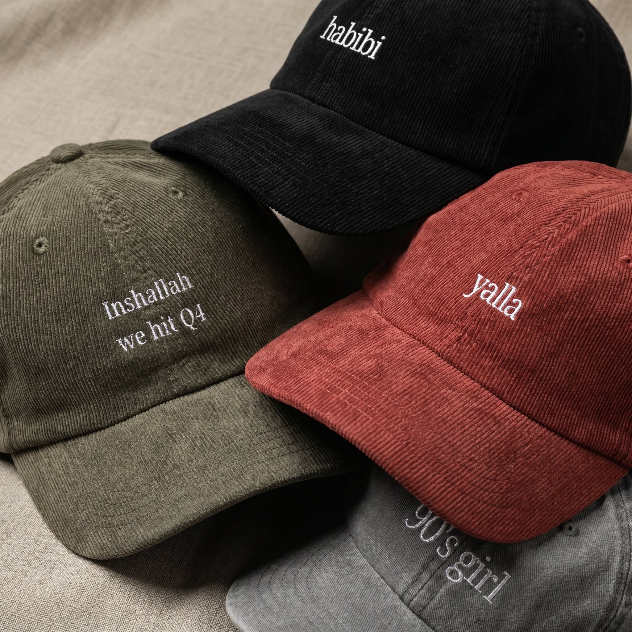 Vintage Cool Caps & Dad Hats – Minimal Embroidered & Retro Aesthetic
