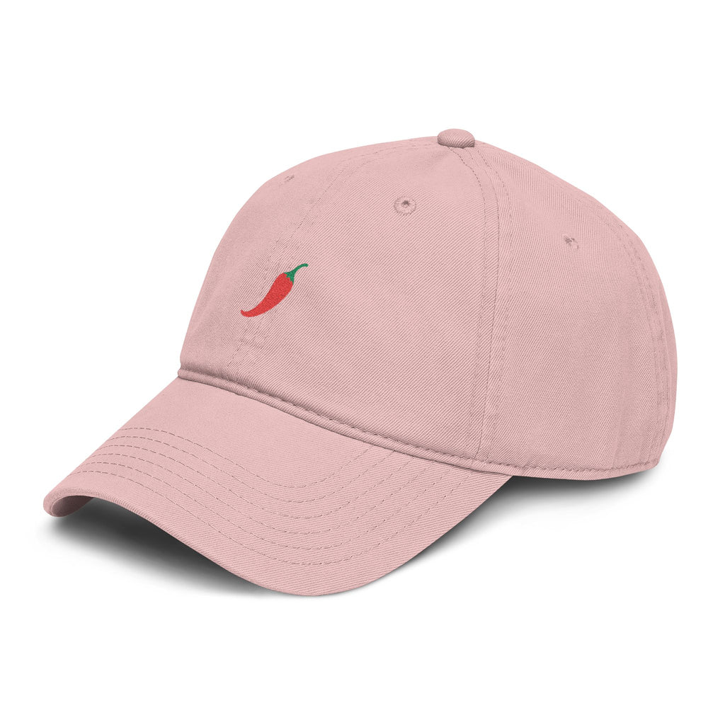 Hot Pepper | embroidered baseball cap | minimalist script, washed cotton