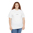 Minimalist "Out of Office" Cotton Tee — Casual Vacation & Work-Break Shirt