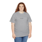 Minimalist "Out of Office" Cotton Tee — Casual Vacation & Work-Break Shirt