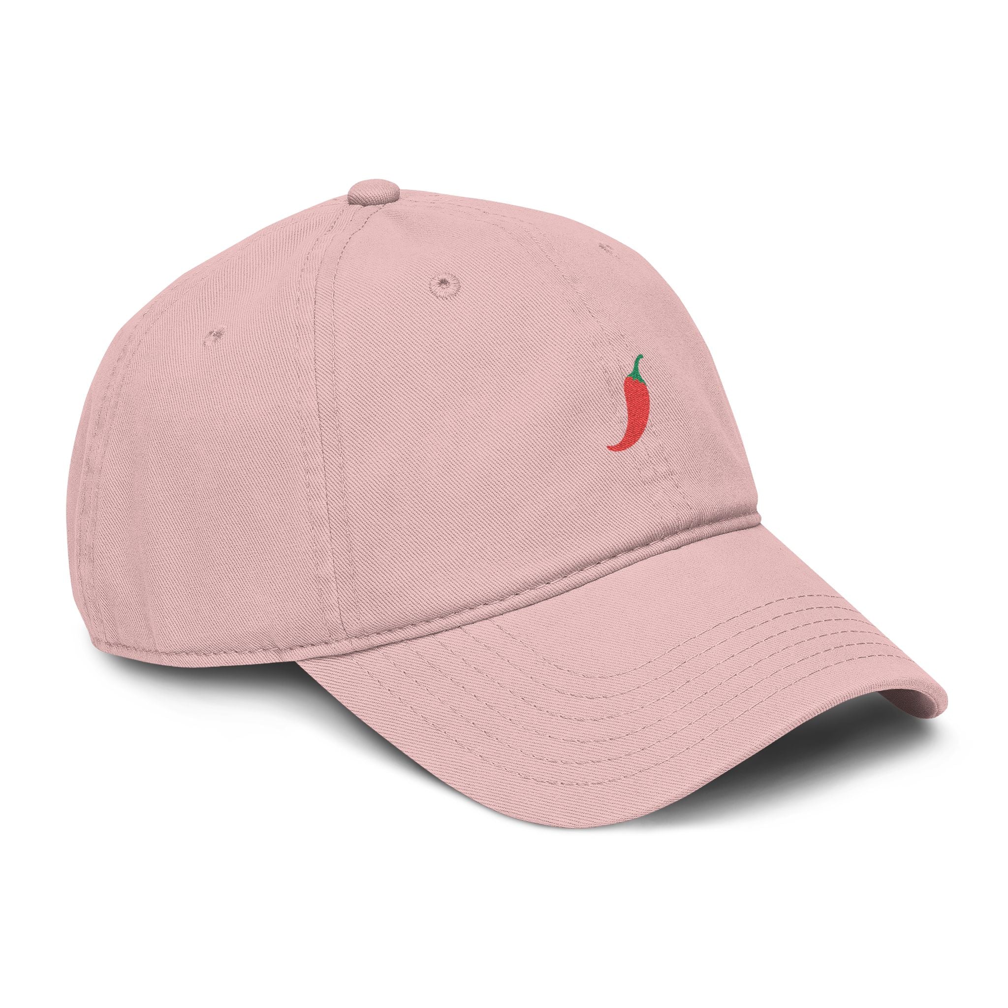 Hot Pepper | embroidered baseball cap | minimalist script, washed cotton