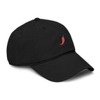 Hot Pepper | embroidered baseball cap | minimalist script, washed cotton