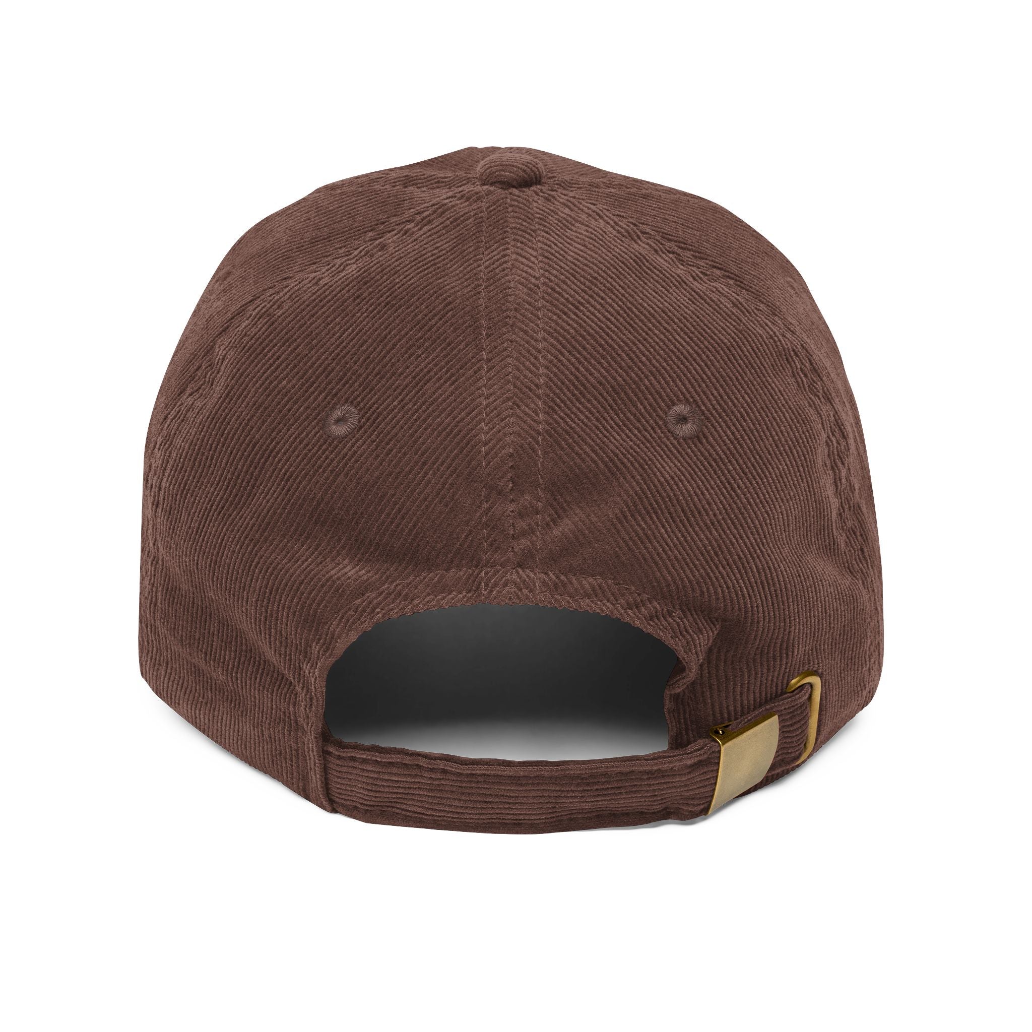 Inshallah We Hit Q4 Embroidered Corduroy Cap