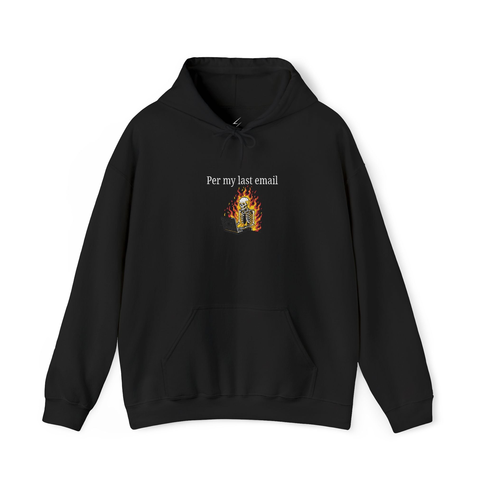 Per My Last Email Hoodie – Funny Office Humor Sweatshirt, Sarcastic Work Graphic Hoodie