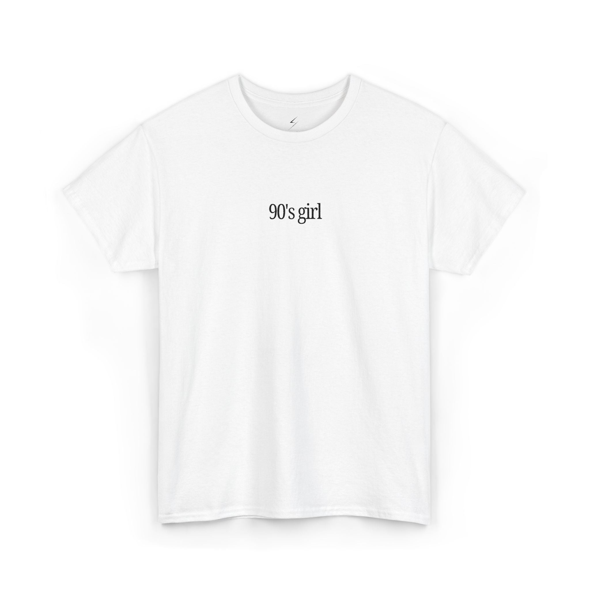 90s Girl Tee - Retro Minimalist Vintage Typography T-Shirt