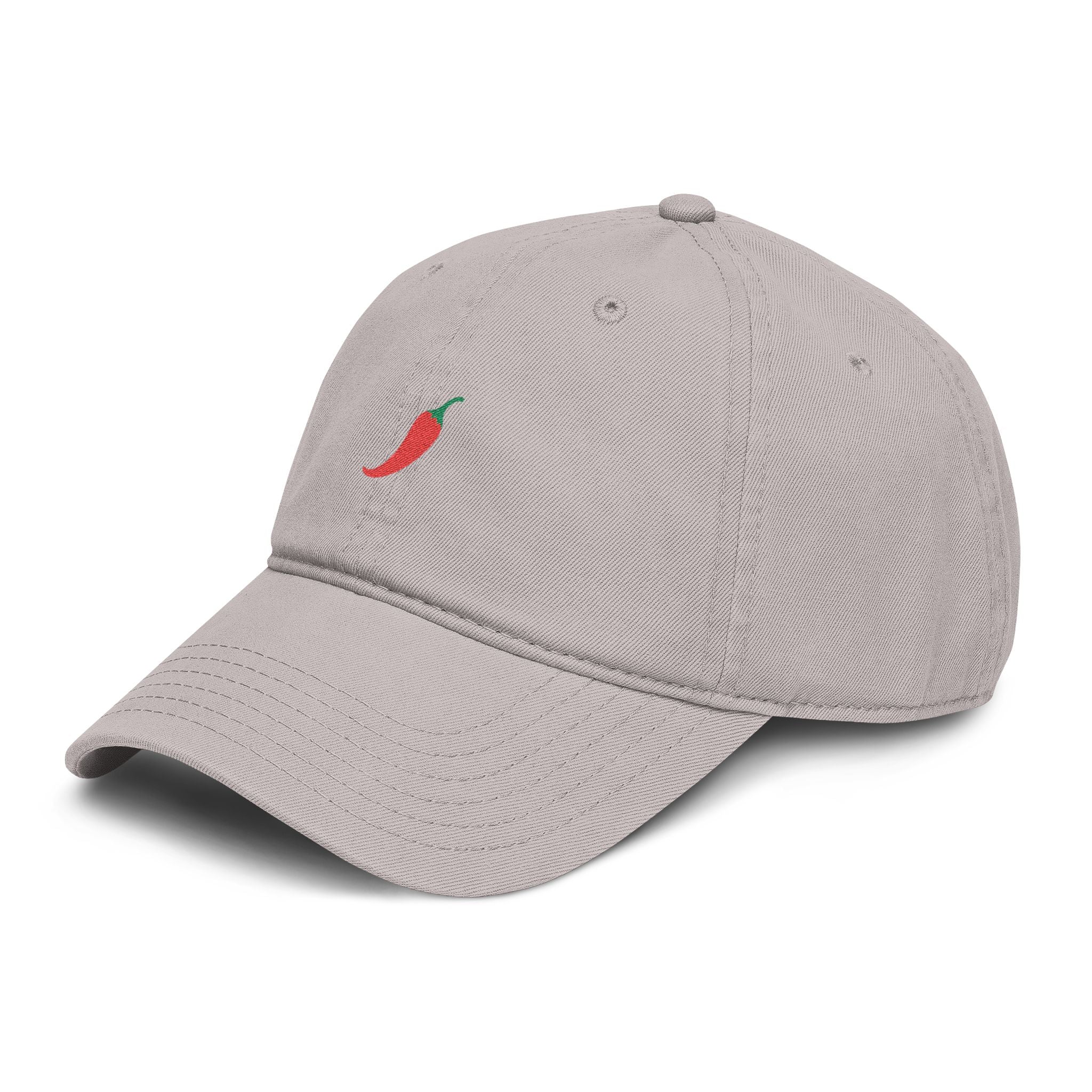 Hot Pepper | embroidered baseball cap | minimalist script, washed cotton