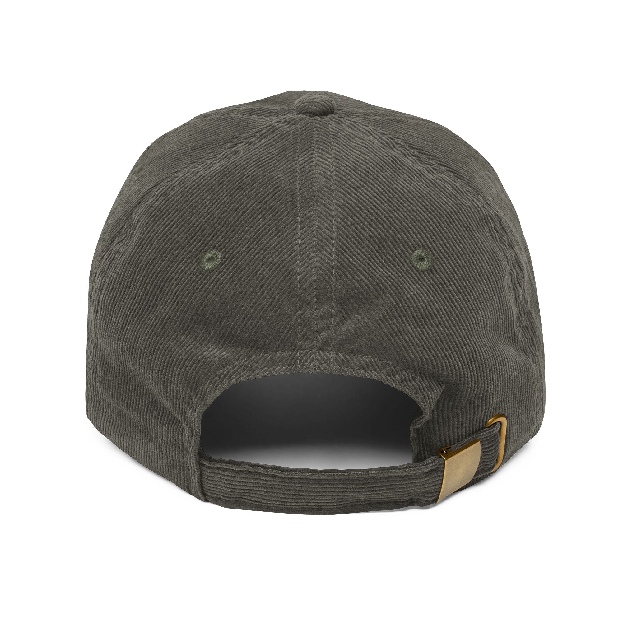 Inshallah We Hit Q4 Embroidered Corduroy Cap