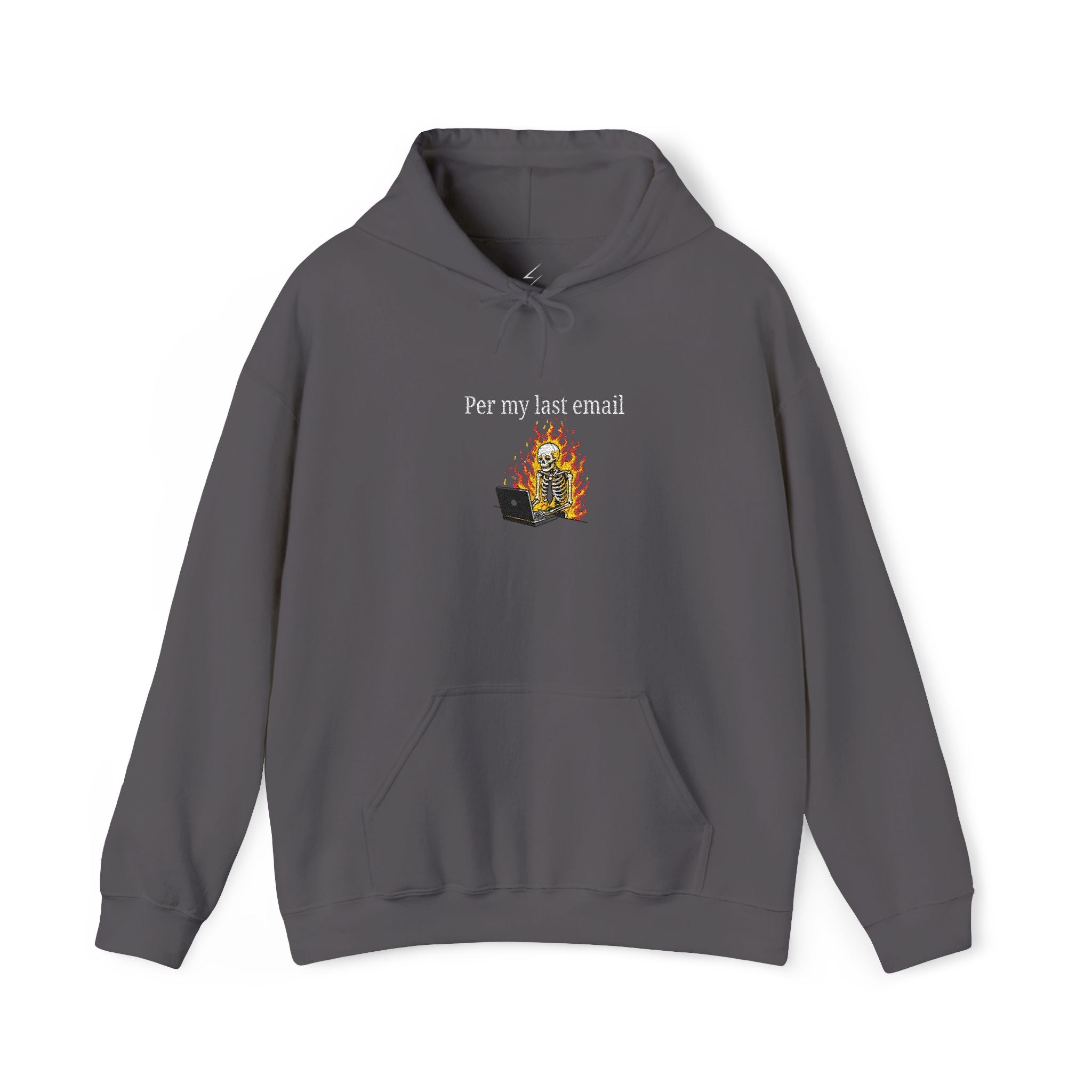 Per My Last Email Hoodie – Funny Office Humor Sweatshirt, Sarcastic Work Graphic Hoodie
