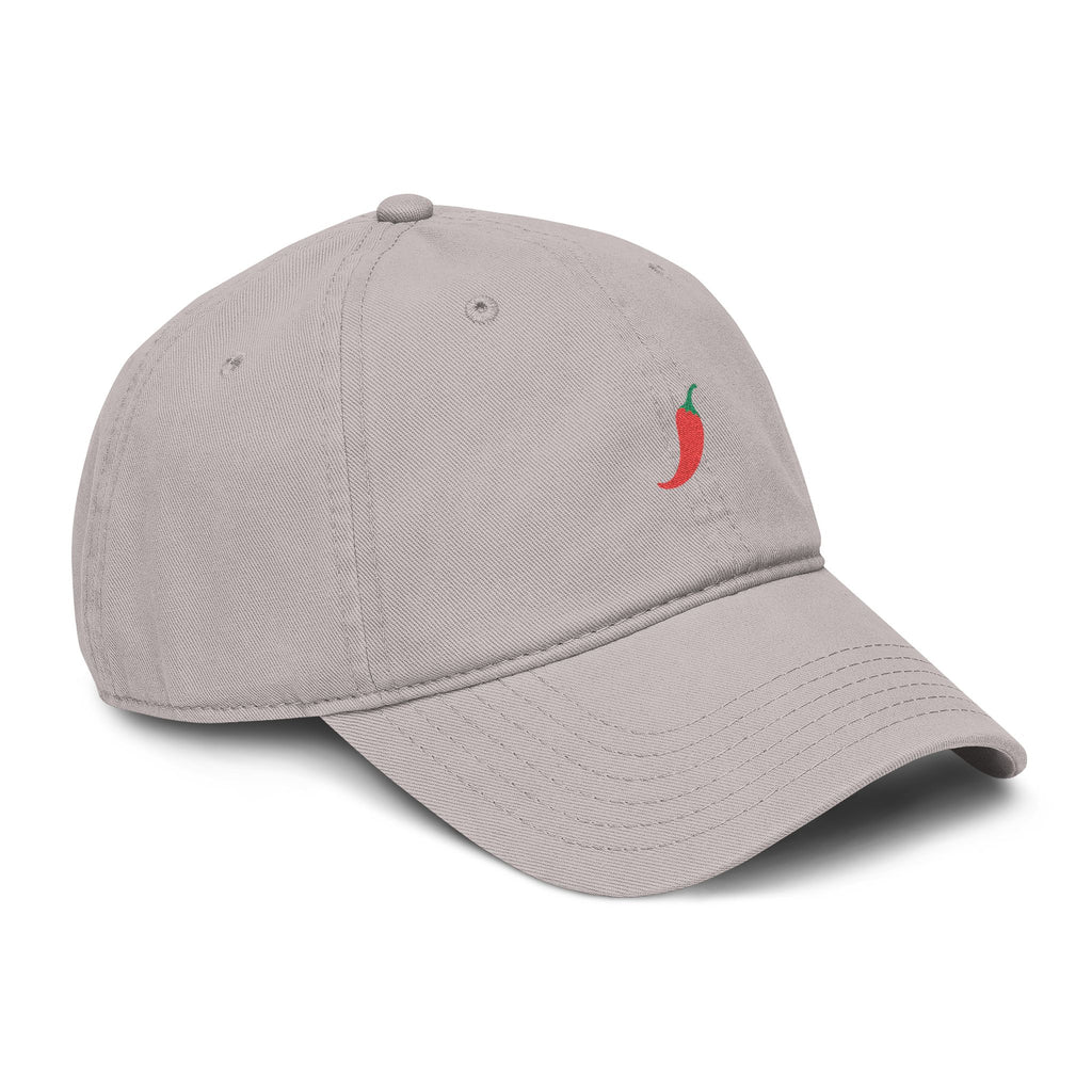 Hot Pepper | embroidered baseball cap | minimalist script, washed cotton
