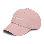 Per my last email |  embroidered baseball cap | minimalist script, washed cotton
